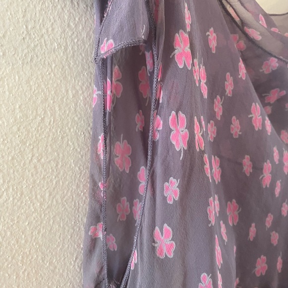Purple and Pink Polka Dot Dress - Picture 7 of 11
